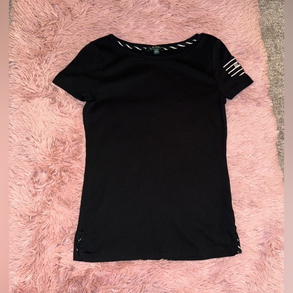 Ralf Lauren, Size M, Color Black !